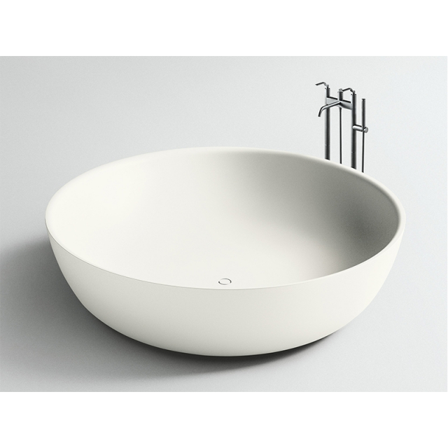 Boffi Tevere QAVISP01 bañera redonda de Corian | Edilceramdesign