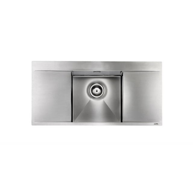 CM Prestige fregadero de cocina 100x50cm acero 012706 | Edilceramdesign