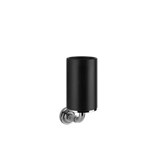 Gessi Venti20 65408 portavasos de pared negro | Edilceram Design