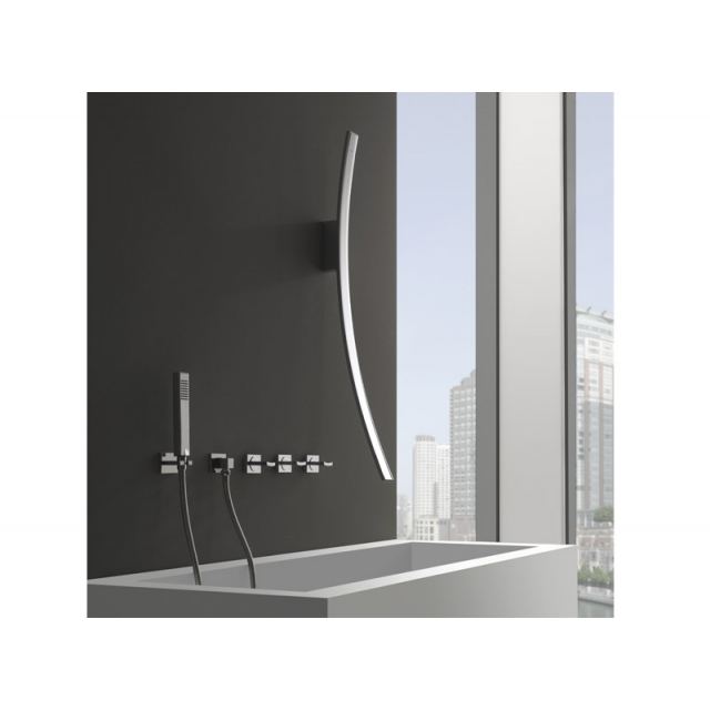Mezcladores de bañera Graff Caño Luna con grifería de bañera de pared 2294300 | Edilceramdesign