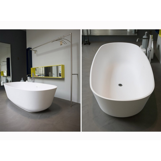 Antonio Lupi BAIAS bañera ovalada independiente en Cristalplant | Edilceramdesign