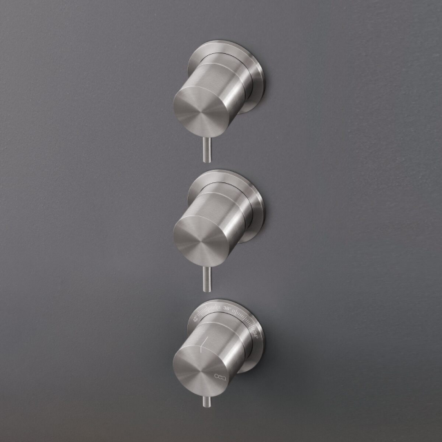 CEA Milo360 MIL62 mezclador termostático de ducha con 2 grifos | Edilceramdesign