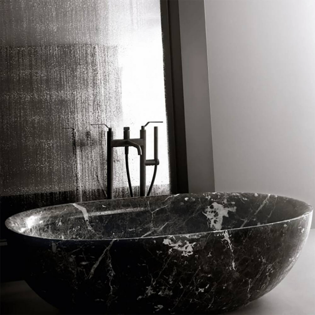 Boffi FISHER ISLAND STONE QAFISM01 bañera exenta | Edilceram Design