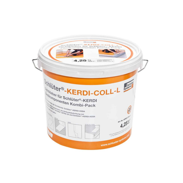 Adhesivo bicomponente 4,25kg Schluter KERDI-COLL-L | Edilceramdesign