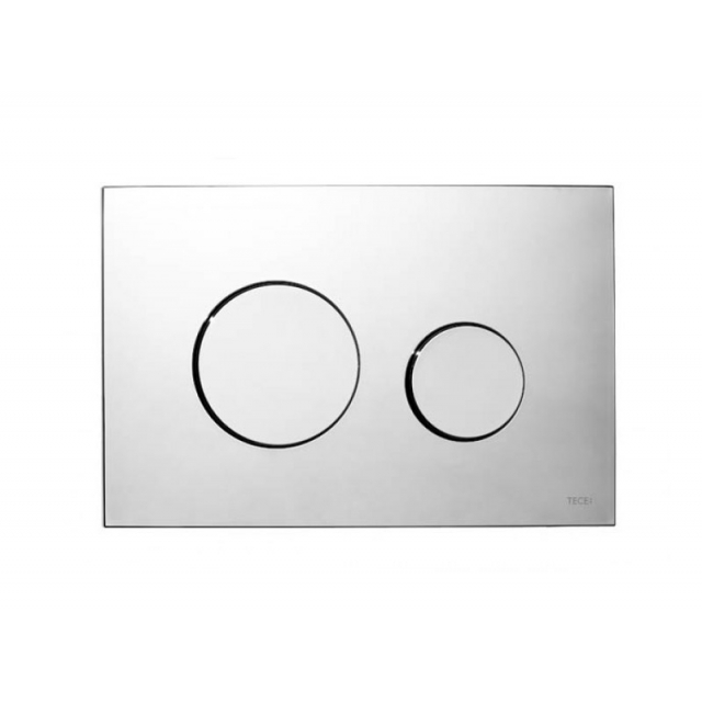 Placas de inodoro Tece Tece placa de descarga de bucle para inodoro de cristal de doble botón 9.240.650 | Edilceramdesign