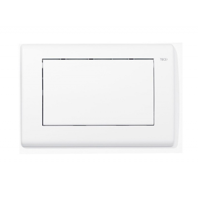 Placas de inodoro Tece Tece planus placa de inodoro externa de acero de un solo botón 9.240.312 | Edilceramdesign