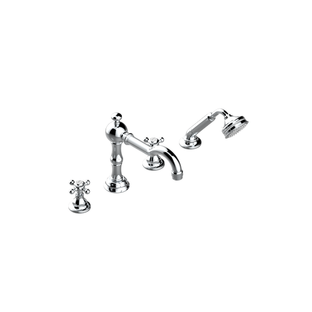 THG Paris 1900 G25-112BG Mezclador de bañera con ducha de mano | Edilceramdesign