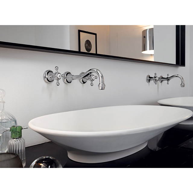 Lavabo de sobremesa Zucchetti Kos Agora' 7AG1 en Silkstone | Edilceram Design