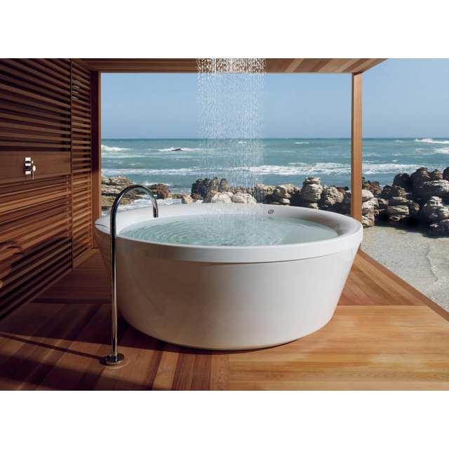 Zucchetti Kos Geo180 1G1T1 bañera de hidromasaje independiente | Edilceramdesign